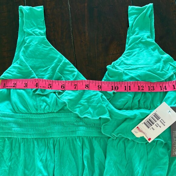 NWT Green Swim CoverUp Dress Sz L from Kenneth Cole - Picture 5 of 8